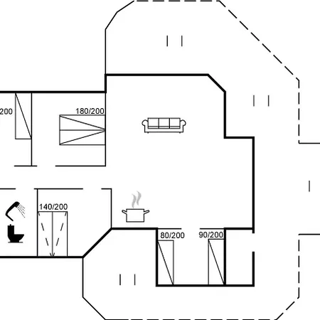 Nafne - 500m From The Sea By Interhome Vakantiehuis Hals